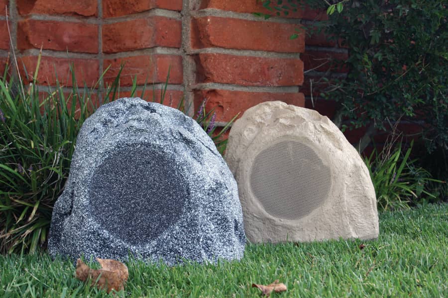 Lithe Audio All-In-One Bluetooth Outdoor Garden Rock Speaker